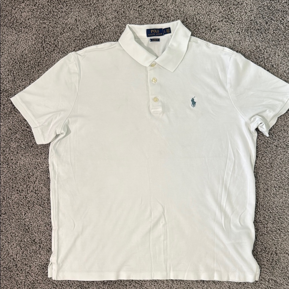 Polo by Ralph Lauren White Polo Shirt